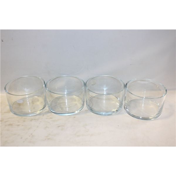 NEW 4 ABBOTT COLECTION MADE FRUIT BOWLS