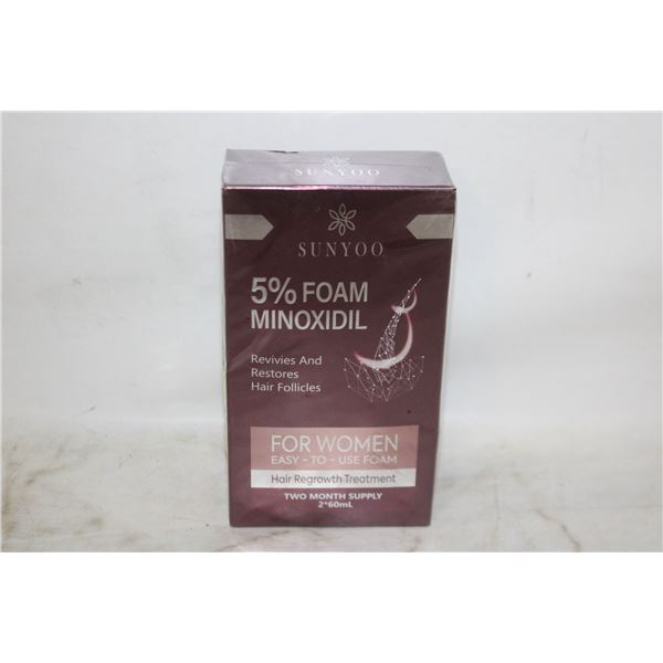 NEW SEALED 15% FOAM MINOXIDIL FOR
