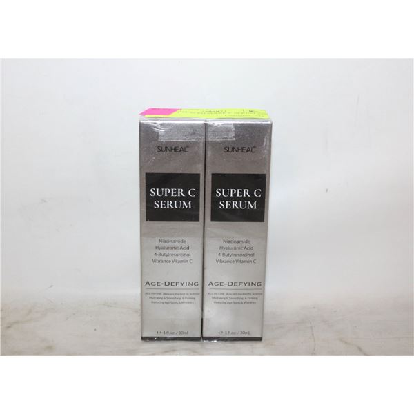NEW 2 SEALED SUPER C SERUM AGE