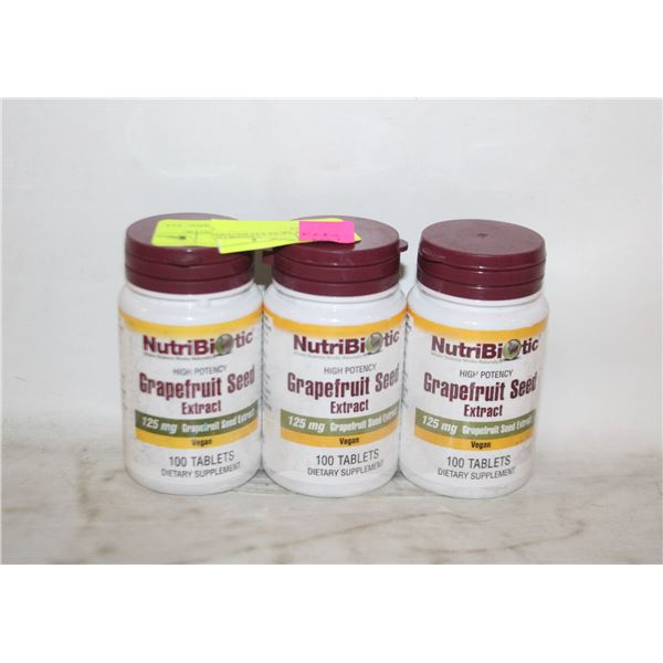 NEW 3 SEALED NUTRIC BIOTIC GRAPT