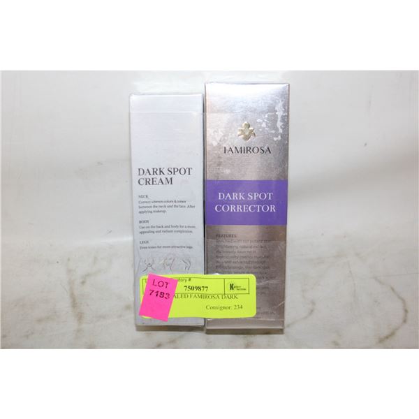 NEW 2 SEALED FAMIROSA DARK SPOT