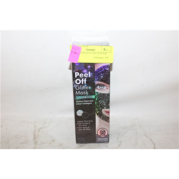 NEW SEALED PEEL OFF GLITTER MASK
