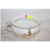 Image 1 : ANTIQUE GUILDED FLORAL CHAMBER POT