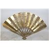 Image 1 : VINTAGE BRASS FAN PHOENIX