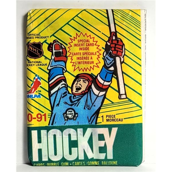 26) FACTORY  SEALED 1990-91 O-PEE-CHEE