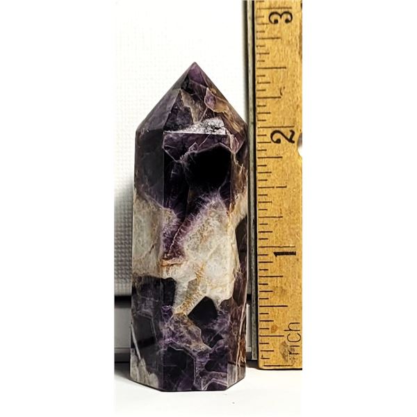 1)  NATURAL AMETHYST 59 GRAM