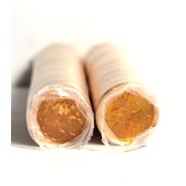 10)  LOT OF 2 COMPLETE ROLLS OF 2011