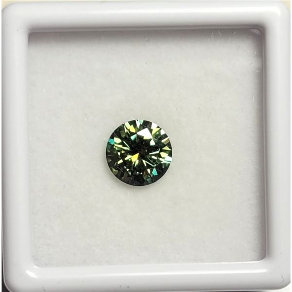 21)  GREEN/BLUE 1 CT LAB CREATED