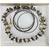 Image 1 : 20)  SET OF BRONZE TONE VINTAGE 20"