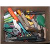 Image 1 : GARDENING TOOLS BOX LOT ASSORTED