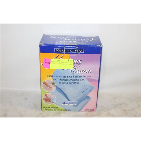 REMINGTON INSTULATED COTTON MITTS FOR USE WITH