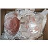 Image 1 : ANTIQUE PINK DEPRESSION GLASS ASSORTED LOT