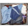 Image 1 : QUILTING FABRIC PIECES & REMNANTS- BOX LOT ASST.