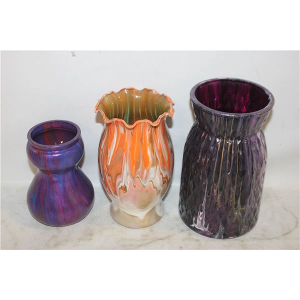 3 VASES