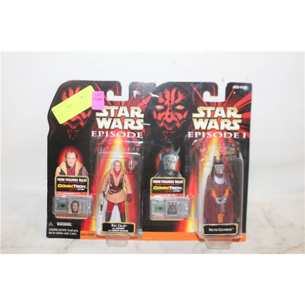 2 SEALED VINTAGE STAR WARS FIGURES