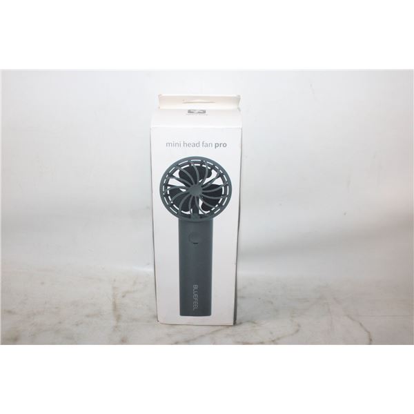 SPACE GREY MINI HEAD FAN PRO BLUEFEEL PORTABLE