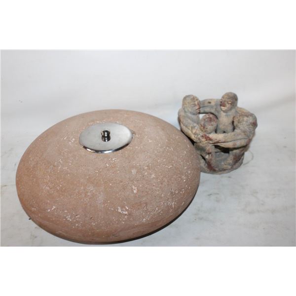 STONE ORGANIC FIRE BOWL & CIRCLE OF FRIENDS