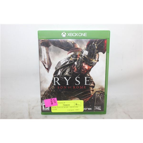 RYSE: SON OF ROME - XBOX ONE GAME