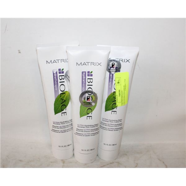 (3) MATRIX BIOLAGE ULTRA-HYDRATING BALM CONDITIONE