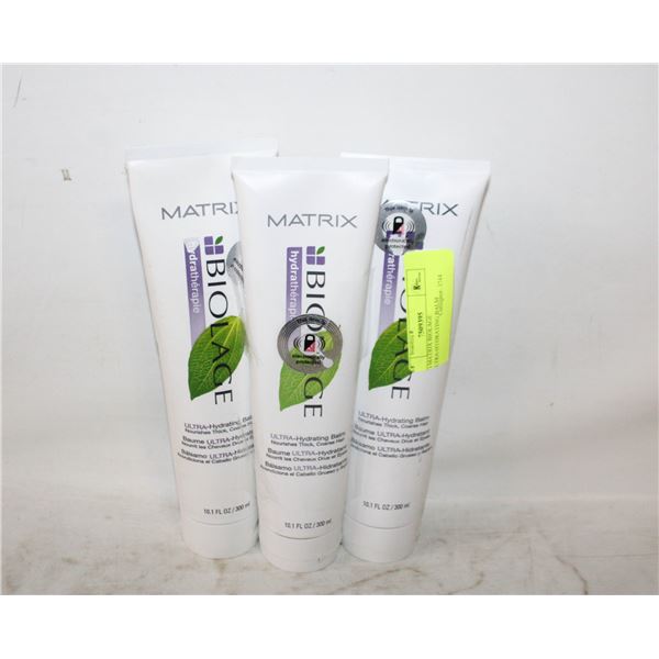 (3) MATRIX BIOLAGE ULTRA-HYDRATING BALM CONDITIONE