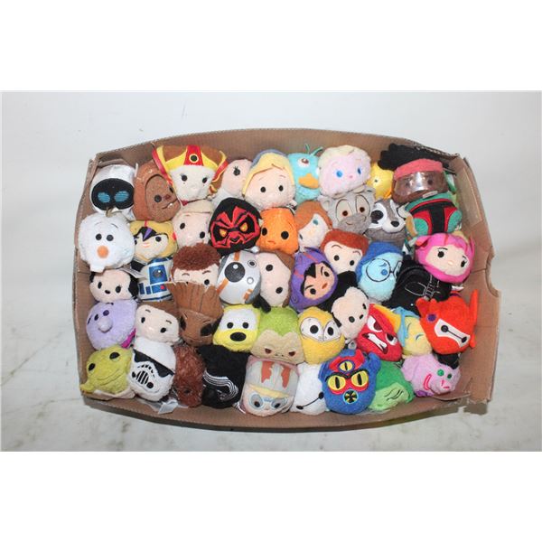 LOT OF 47 DISNEY TSUM TSUMS - STAR WARS, FROZEN