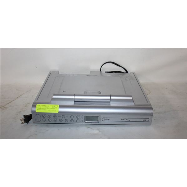 UNDERCOUNTER LCD TV & DVD PLAYER COMBO