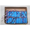 Image 1 : LOT OF 24 LI-ION BATTERY PACKS, 12.6V CHARGING