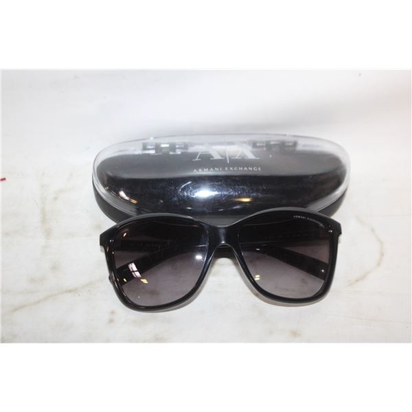 ARMANI EXCHANGE AX 4050S BLACK SUNGLASSES