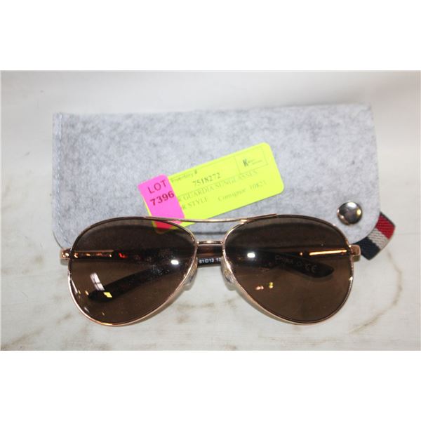 NO FEAR GUARDIA SUNGLASSES AVIATOR STYLE