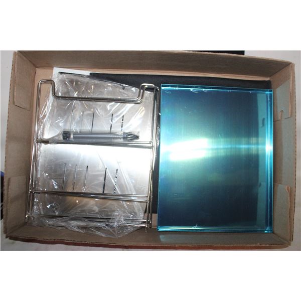 NEW PORTABLE FIRE PIT, 8.5" STAINLESS STEEL,