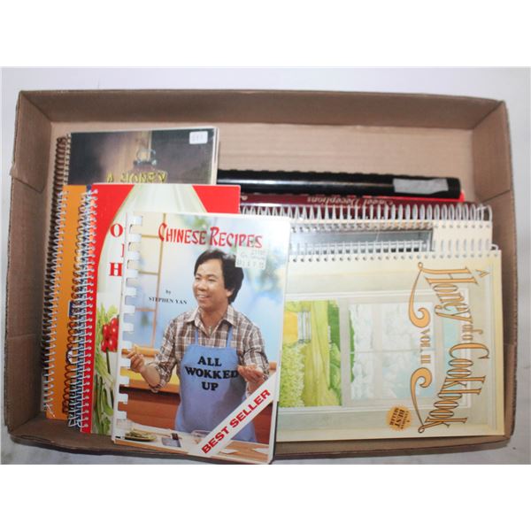 VINTAGE COIL RING COOKBOOKS ASSORTED