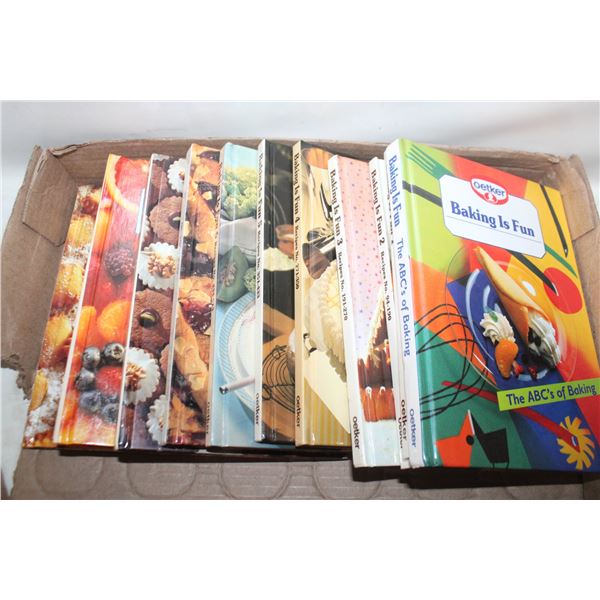 "OETKER" ABC SERIES OF COOKBOOKS- LOT OF 10
