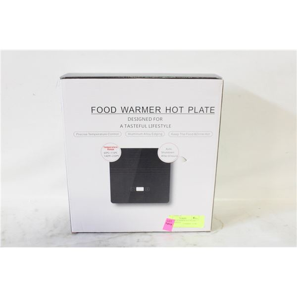 NEW FOOD WARMER HOT PLATE, 60-110 DEGREES,