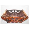 Image 1 : DECORATIVE BAMBOO RATTAN BASKTE