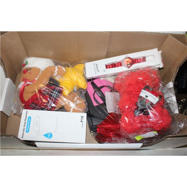 NEW GINGERBREAD MAN TREE TOPPER DECORATION + NEW