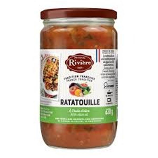 NEW 2 PACK OF RIVIERE RATATOUILLE SAUCE - 630ML EA