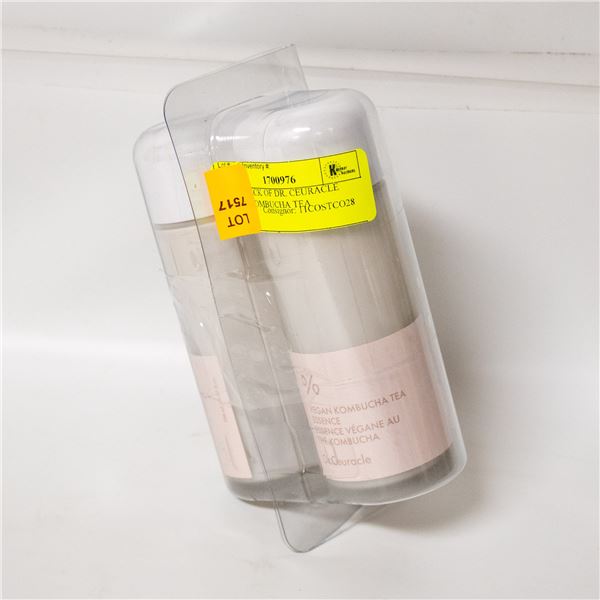 NEW 2 PACK OF DR. CEURACLE VEGAN KOMBUCHA TEA