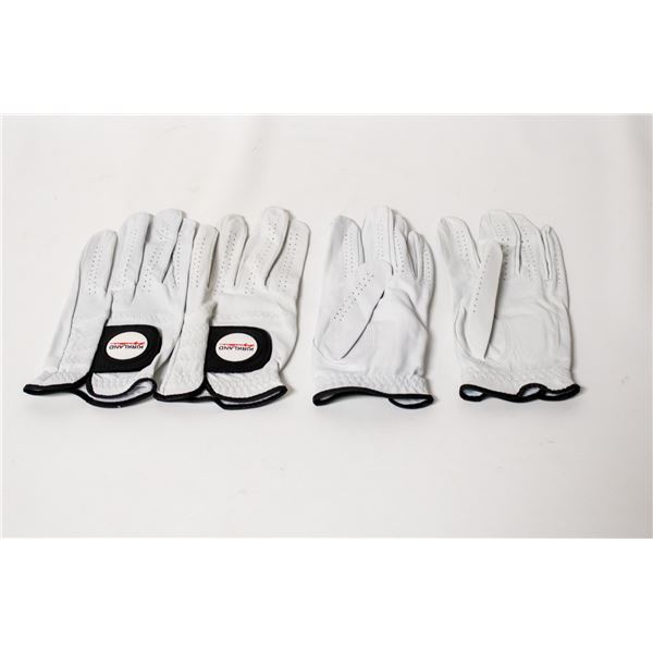REPACKED SET OF 4 XL KIRKLAND RH GOLF GLOVES