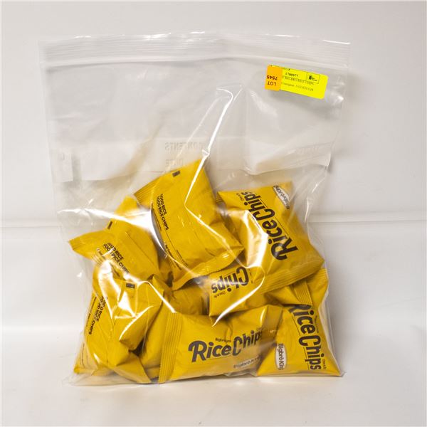 NEW BAG OF BIG BRO RICE CHIPS