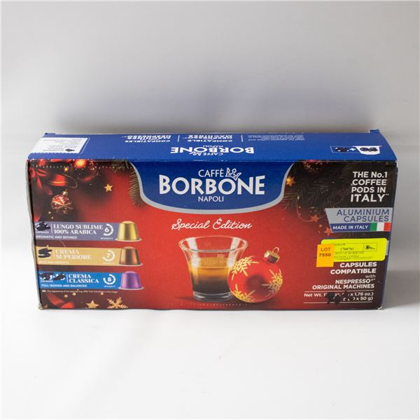 NEW BOX OF BORBONE SPECIAL EDITION COFFEE