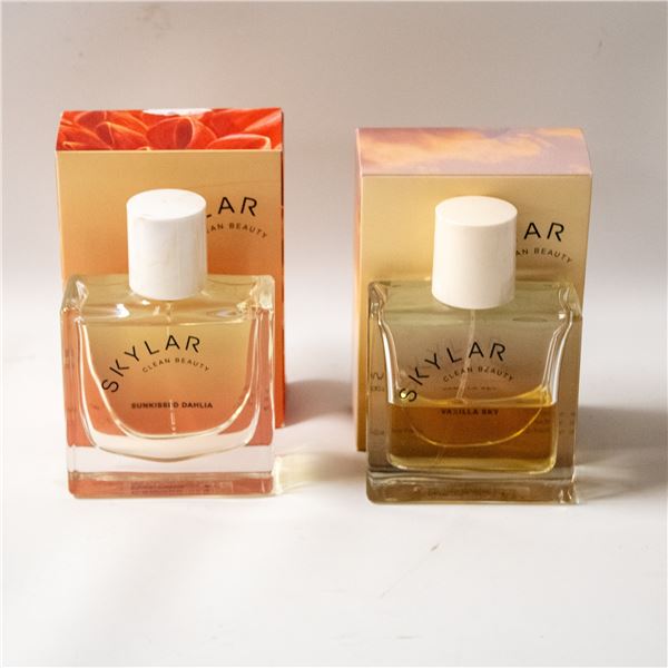 2 BOTTLES OF SKYLAR EAU DE PARFUM