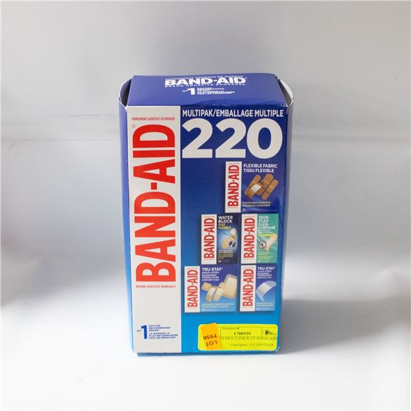 NEW 220 MULTI PACK OF BAND-AIDS