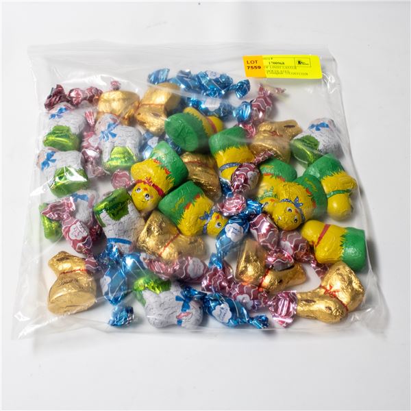 BAG FULL OF LINDT EASTER NOVELTY CHOCOLATES