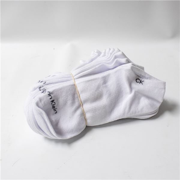 NEW 9 PAIRS OF CALVIN KLEIN MENS SOCKS SIZE 7 - 12