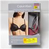 Image 1 : NEW OPEN BOX 2 PK CALVIN KLEIN PUSH UP PLUNGE BRAS