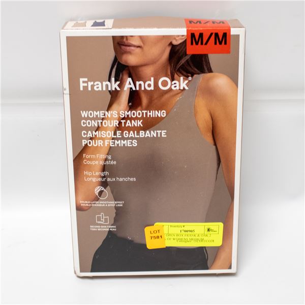 NEW OPEN BOX FRANK & OAK 2 PACK OF WOMENS MEDIUM
