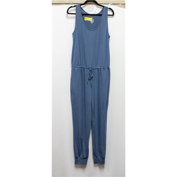 NEW WOMENS NATORI JUMPSUIT BLUE MEDIUM