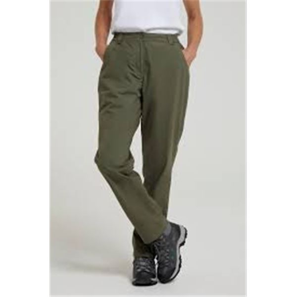 NEW WOMENS WPV FLEECE LINED PANTS GREEN MEDIUM