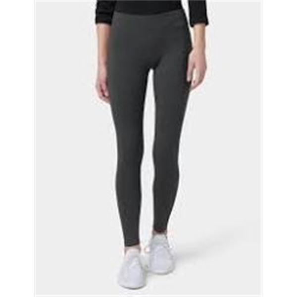 NEW LEMON WOMENS LARGE GREY LEGGINGS