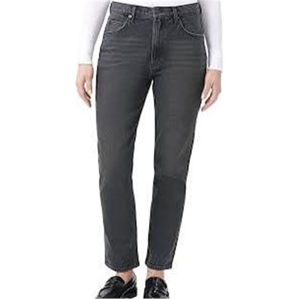 NEW WOMENS KIRKLAND STRAIGHT JEAN BLACK SIZE 12